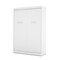 Bestar Nebula 73W Full Murphy Bed and a Sofa, White 25720-000017 - alternate 2